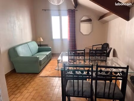 appartement t2 meublé avec cave