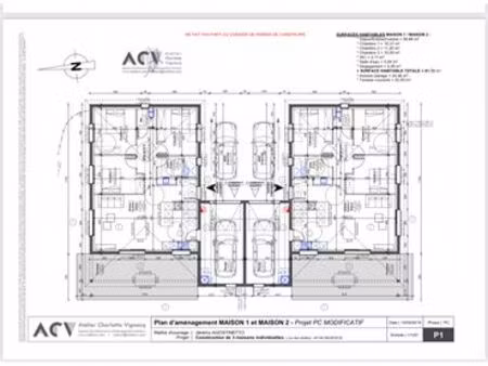 à louer villa t4 magescq