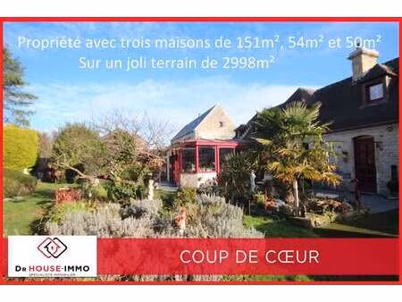 vente maison à port-en-bessin-huppain (14520) : à vendre / 255m² port-en-bessin-huppain