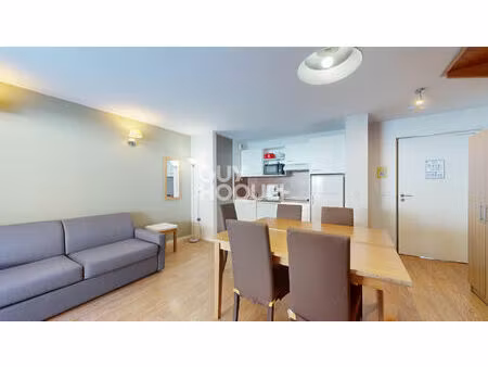 appartement 2 pièce(s) avec parking couvert privatif