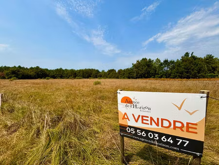 vente terrain 830 m² lège (33950)
