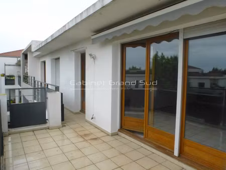 location appartement 3 pieces de 70m2 avec terrasse + pkg +