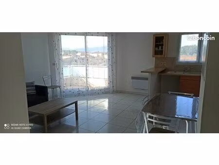 f2 meublé st estève