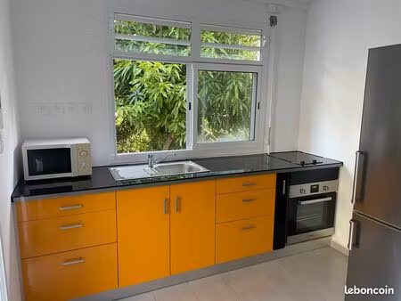 appartement meublé f2 – vieux-habitants (limite baillif / basse-terre)