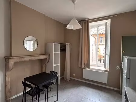 studio meublé 24 m² pas de frais d'agence