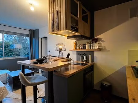 appartement t2 meublé rénové avec garage