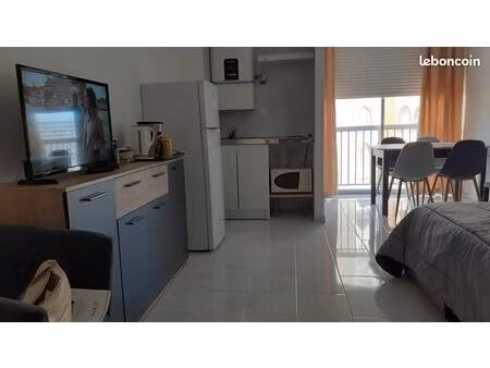 loue studio meublé à carnon