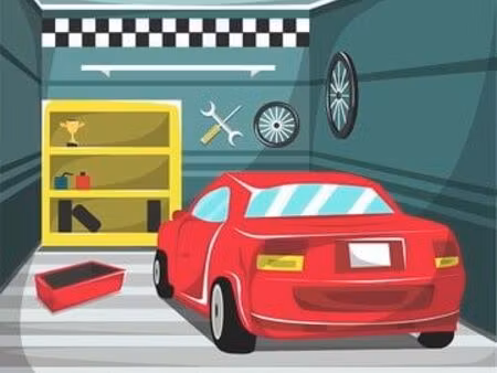 grand garage à louer