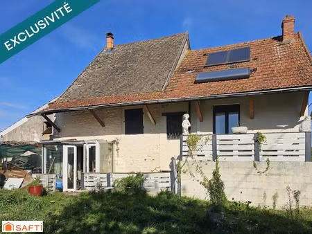 maison 100 m²  4 chambres  terrain 1000m² (71620)