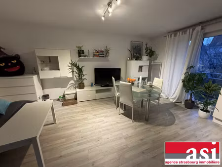 robertsau - 2 pièces meublé clinique sainte anne