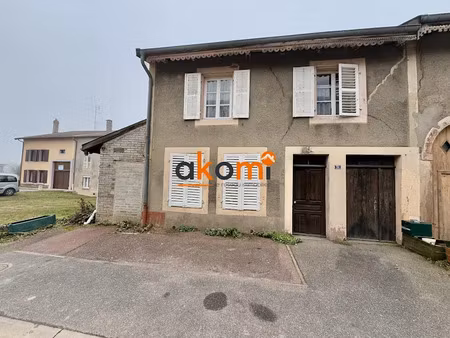 vente maison 4 pièces 92.74 m² à petitmont (54480)  29 700 €