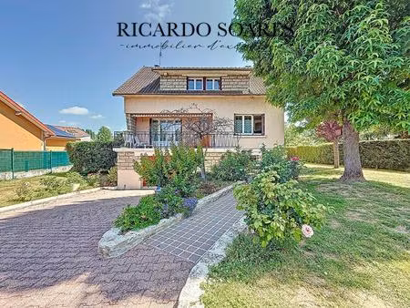95500 le thillay - maison de charme 154m² / 5 chambres / sous-sol total / garage / jardin