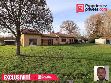 maison peschadoires 7 pièce(s) 160 m2 environs + jardin +/-2000 m2