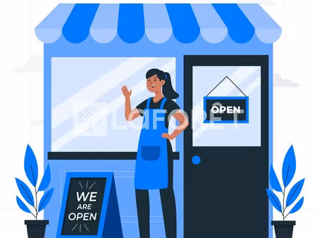 local commercial fleury les aubrais 58 m²