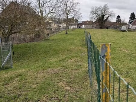 en vente terrain non constructible 751 m² – 35 072 € |quiévy