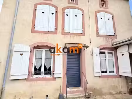 vente maison 8 pièces 190 m² à blamont (54450)  100 000 €
