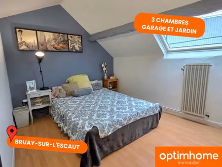 vente maison 5 pièces 83 m² à bruay-sur-l'escaut (59860)  127 000 €
