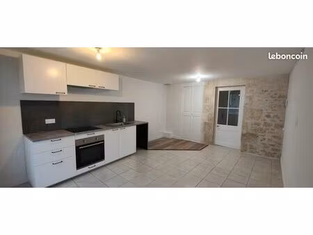 maison de ville t3 avec extérieur