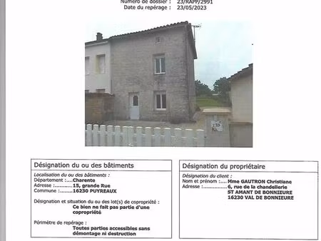 maison a louer à angoulême