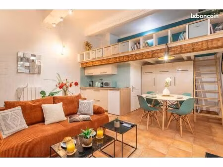 studio duplex meublé 37m²