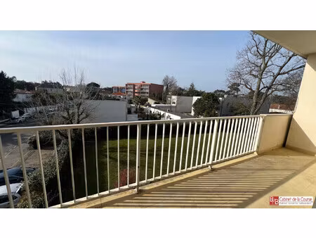 t4 balcon/cellier/garage - secteur les pins francs