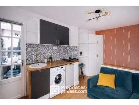 paris 17ème - studio clé en main  idéal pour une première acquisition  un pied-à-terre ou 
