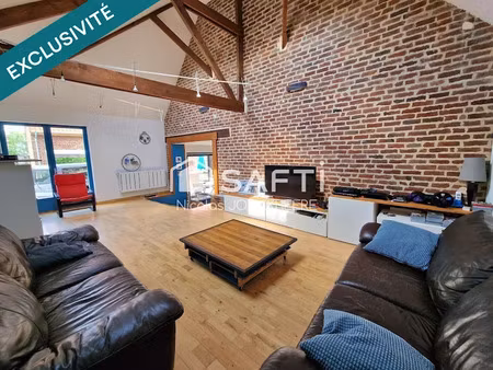 vente maison 8 pièces 210 m² à ecques (62129)  280 000 €