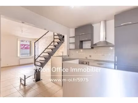 référence : 5975-bma. - appartement duplex 3 pièces au coeur du village