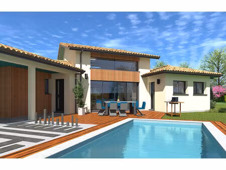 vente maison à construire 140 m² bouliac (33270)