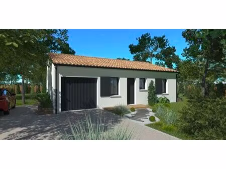 vente maison à construire 60 m² hourtin (33990)