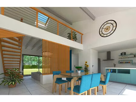 vente maison à construire 122 m² la brède (33650)