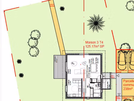 vente terrain à construire 561 m² eysines (33320)