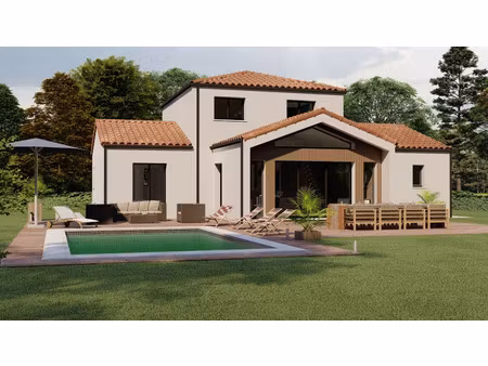 vente maison neuve 8 pièces 119 m² à chaillé-les-marais (85450)  365 000 €