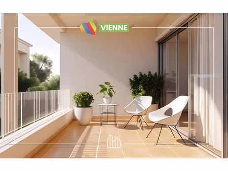 vente appartement neuf 3 pièces 58m2 saint-sorlin-de-vienne - 227000 € - surface privée