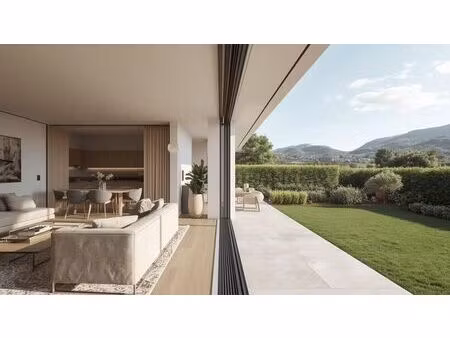 vente appartement neuf 2 pièces 50m2 la turbie - 420000 € - surface privée