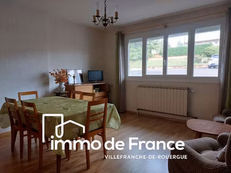 vente appartement 3 pièces 72m2 villefranche-de-rouergue 12200 - 80000 € - surface privée