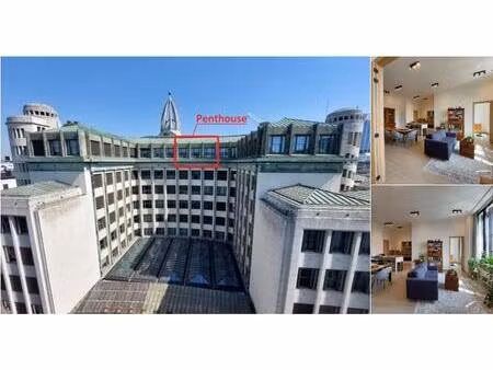 penthouse à vendre à wolvengracht 48 bruxelles (rwc41788)