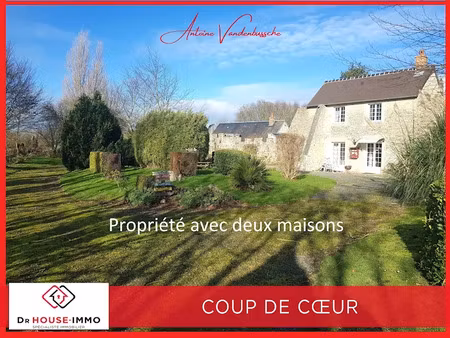 vente maison 6 pièces 104 m² à port-en-bessin-huppain (14520)  409 000 €