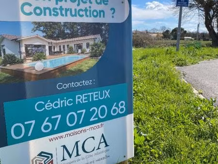 terrain à bâtir à le mung (17350)