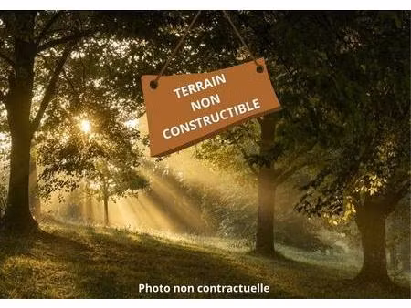 bedenac terrain non constructible