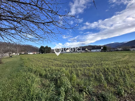 montaut - terrain non viabilisé de 966 m2 avec vue montagne