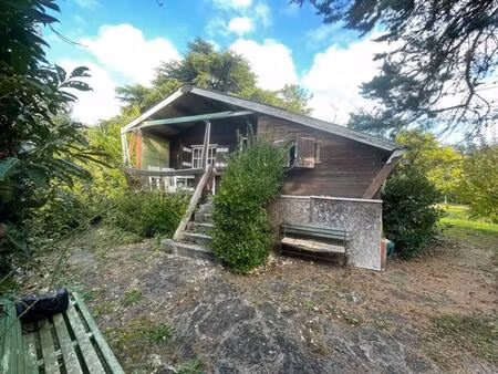 chalet 2 pièces avec terrain arboré à vaux-sur-seine