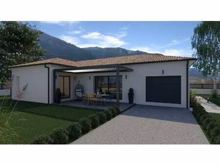 terrain avec maison neuve à vendre