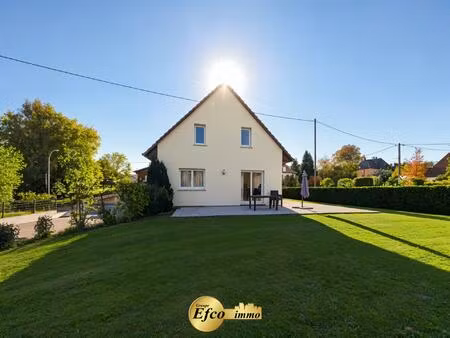 soppe-le-haut (68) grand terrain constructible avec maison  bordé par un ruisseau