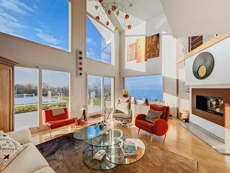lugrin - villa de 259 ㎡ habitable - vue lac panoramique - 5 chambres