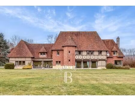 5 kms de deauville - magnifique manoir avec 7 chambres en suite - parc 2 5 hectares