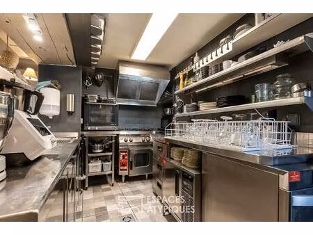 restaurant chaleureux et cosy avec son appartement aux inspirations loft