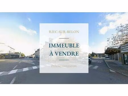 immeuble à vendre - première occupation