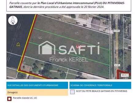 terrain constructible à vendre