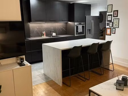 appartement t4 lumineux et climatisé- villeurbanne limite bellecombe